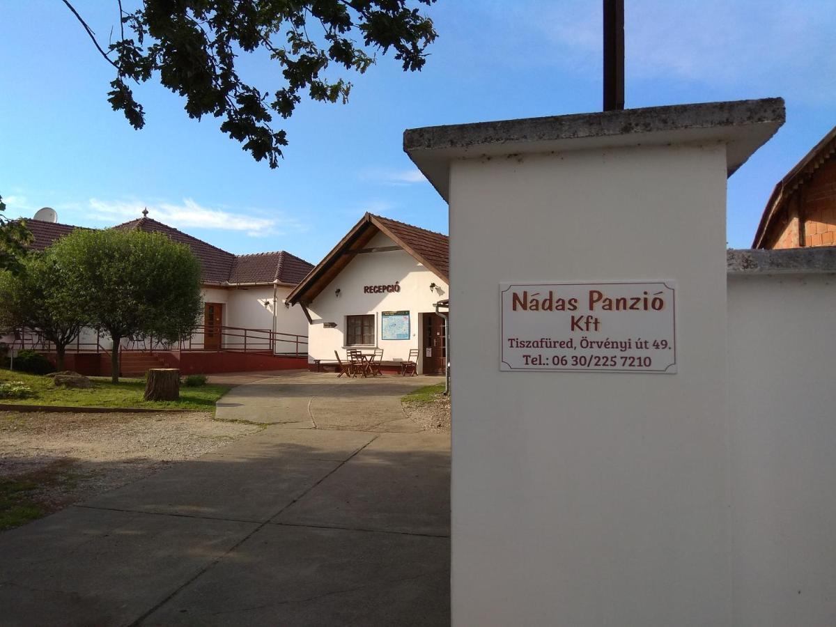 Nádas Panzió Tiszafüred Esterno foto
